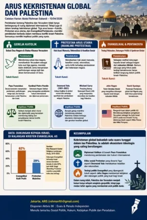 Berbeda Pandangan, Ini Sikap Katolik, Protestan, dan Evangelikal Terhadap Isu Palestina