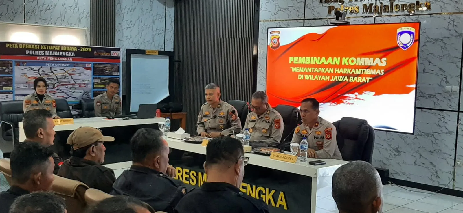 Ditbinmas Polda Jabar Laksanakan Pembinaan Komunitas dan Organisasi Masyarakat di Majalengka