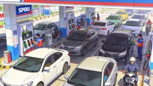 Antrean SPBU di Sampit Memanjang, Warga Keluhkan Waktu Tunggu dan Dugaan Pelanggaran