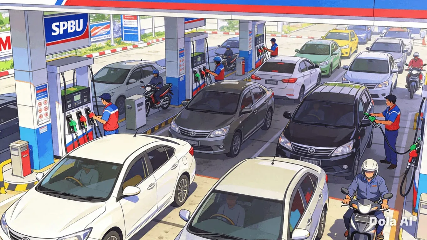 Antrean SPBU di Sampit Memanjang, Warga Keluhkan Waktu Tunggu dan Dugaan Pelanggaran