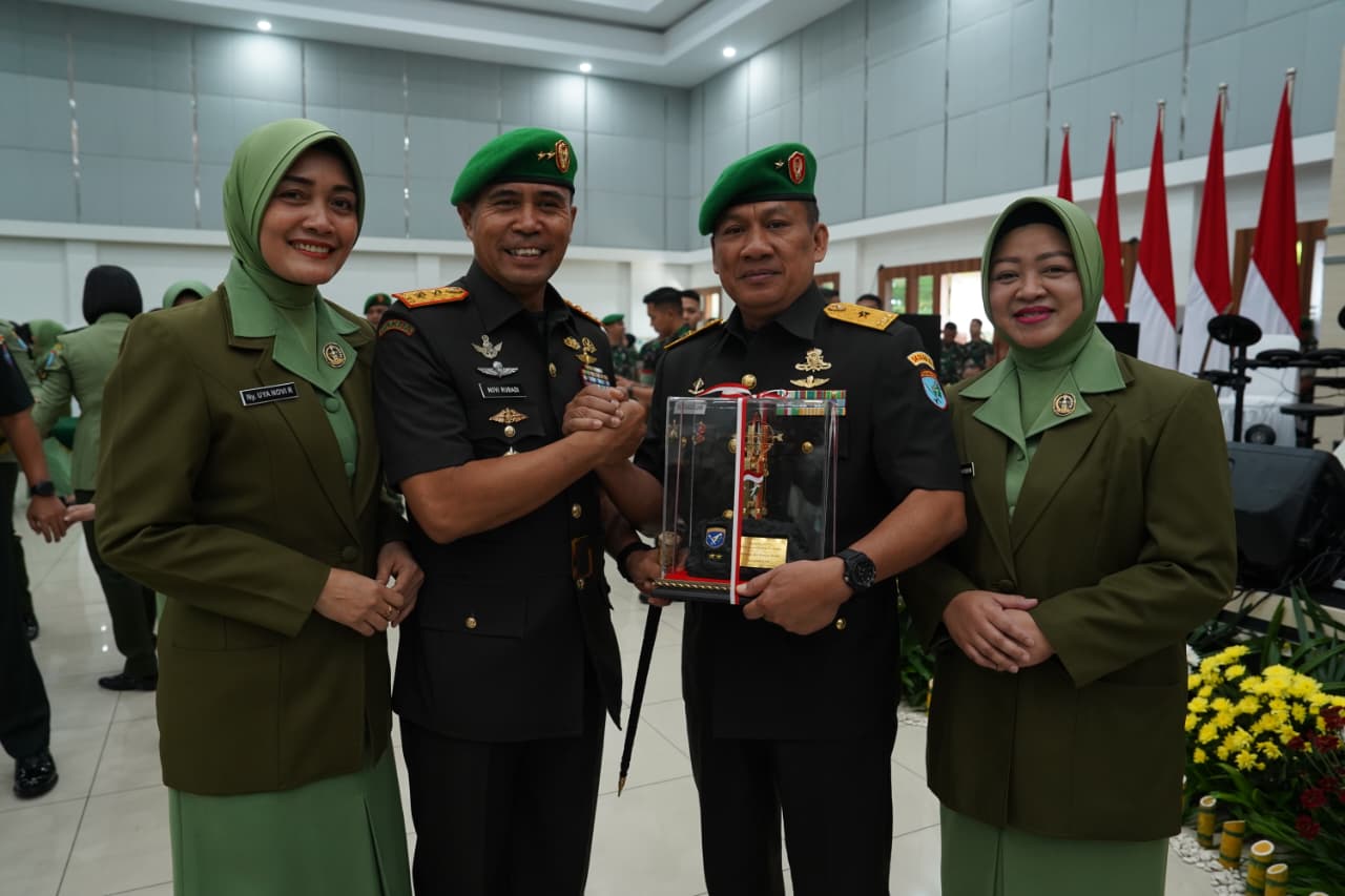 Estafet Kepemimpinan Brigjen TNI Bambang Sujarwo Resmi Jabat Kasdam XII Tanjungpura