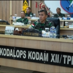Tegakkan Disiplin dan Perkokoh Sinergi, Pangdam XII/Tpr Berikan Arahan Strategis kepada Seluruh Dansat