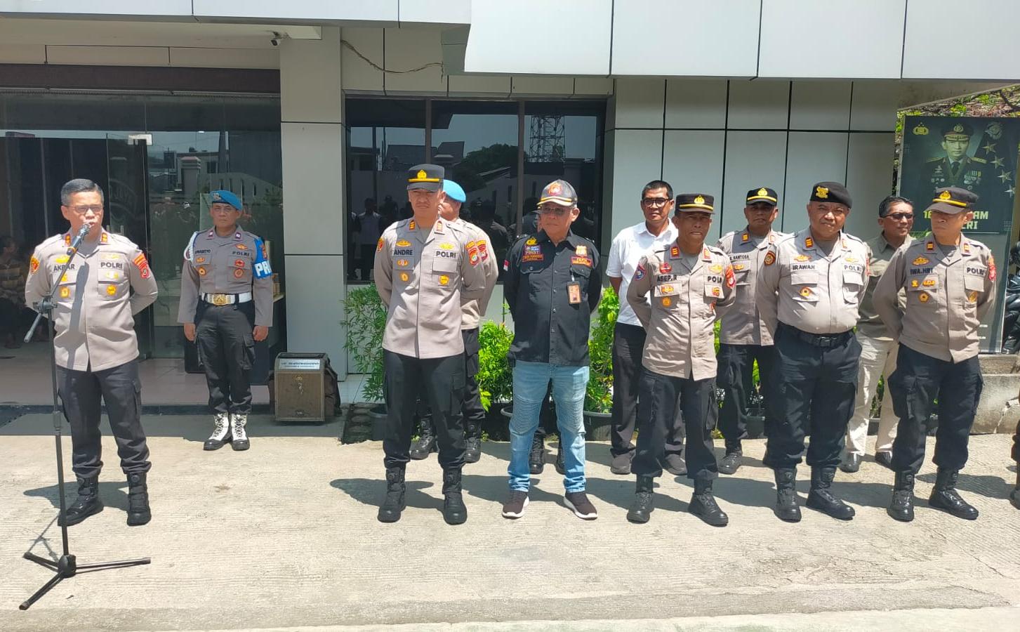 Polres Jakarta Timur Gelar Apel Sabuk kamtibmas, Satukan potensi Masyarakat jaga keamanan