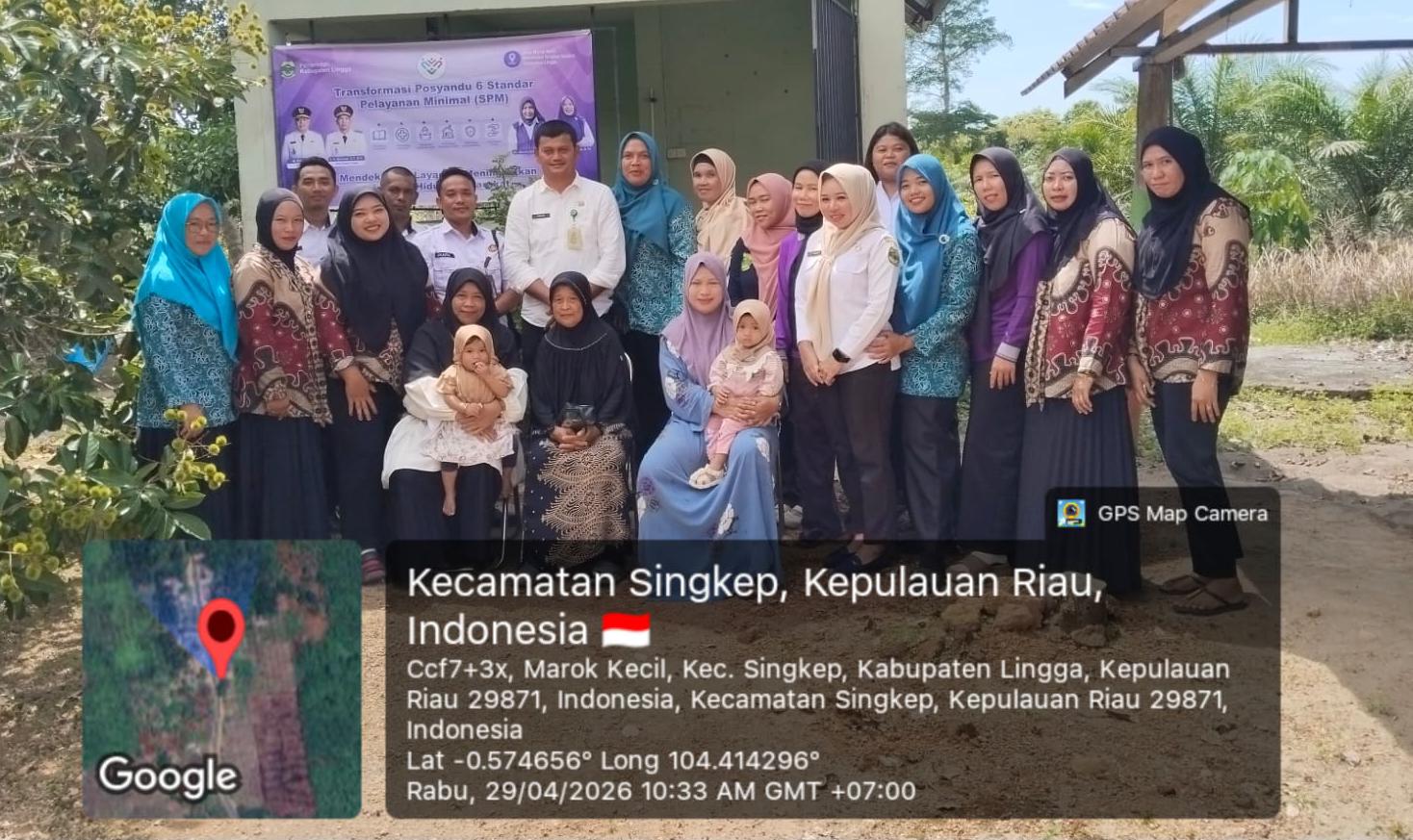 Transformasi Posyandu: Pelayanan 6 SPM Serentak Digelar di Kecamatan Singkep Selatan