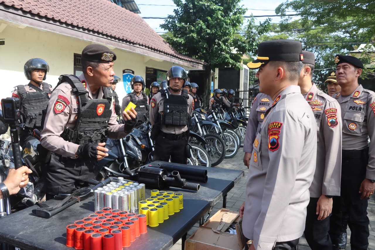 Siagakan 250 Personel, Polres Demak Matangkan Persiapan Pengamanan May Day
