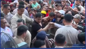 Prabowo Subianto Hadir di Tengah Jutaan Buruh di Monas: Kalian Adalah Penggerak Utama Ekonomi Bangsa