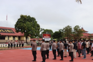 Pastikan Kesiapan Maksimal, Polres Melawi Gelar Apel Pengamanan Peringatan May Day 2026