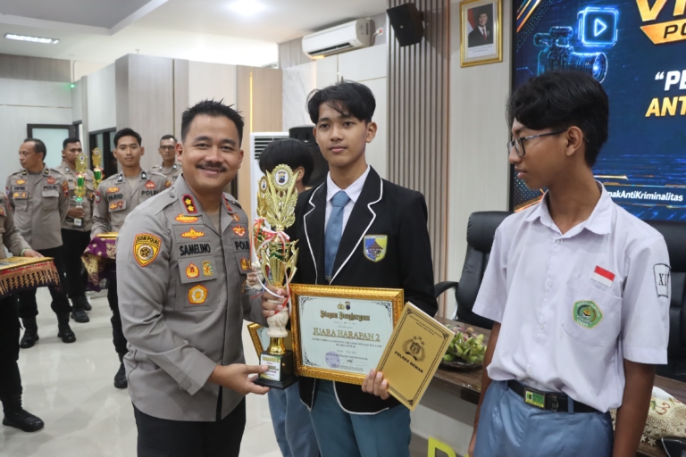 Dukung Literasi Digital dan Kamtibmas, Polres Demak Gelar Lomba Konten Kreator AI bagi Pelajar SMA