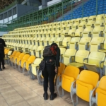 Jelang Kick Off Bekasi FC Vs PSPS, Gegana Brimob PMJ Sterilisasi Stadion