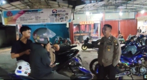 Jaga Keamanan Malam Akhir Pekan, Polsek Ngabang Gencarkan Patroli dan Imbau Warga Tingkatkan Kewaspadaan