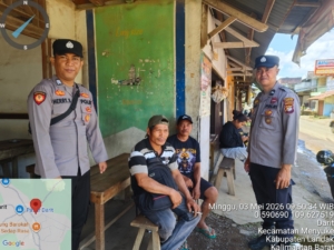 Jaga Keamanan Wilayah, Polsek Menyuke Rutin Gelar Patroli Siang Demi Kenyamanan Warga