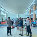 Hadirkan Pelayanan Prima, Polres Majalengka Amankan Pemberangkatan Jemaah Haji Kloter 28 & 29 di BIJB Kertajati