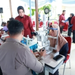 Polri Untuk Masyarakat : Polda Jatim Gelar Baksos dan Bakkes untuk Ribuan Warga di Nganjuk