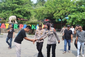 Pastikan Keamanan Wahana Air Saat Long Weekend, Kapolres Majalengka Tinjau Objek Wisata Jembar Waterpark Kasokandel