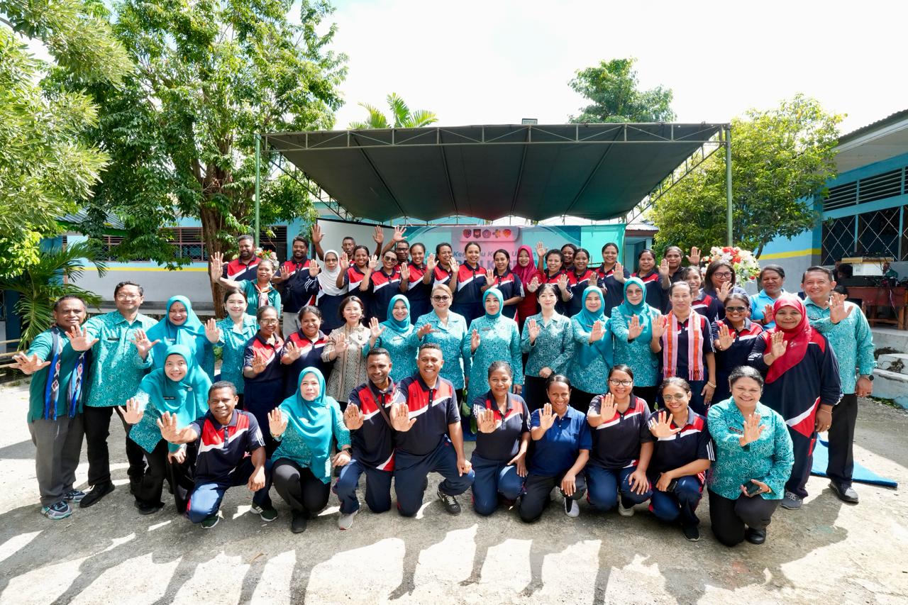 Ketum TP PKK Dorong Pelajar Alor Manfaatkan CKG sebagai Investasi Masa Depan