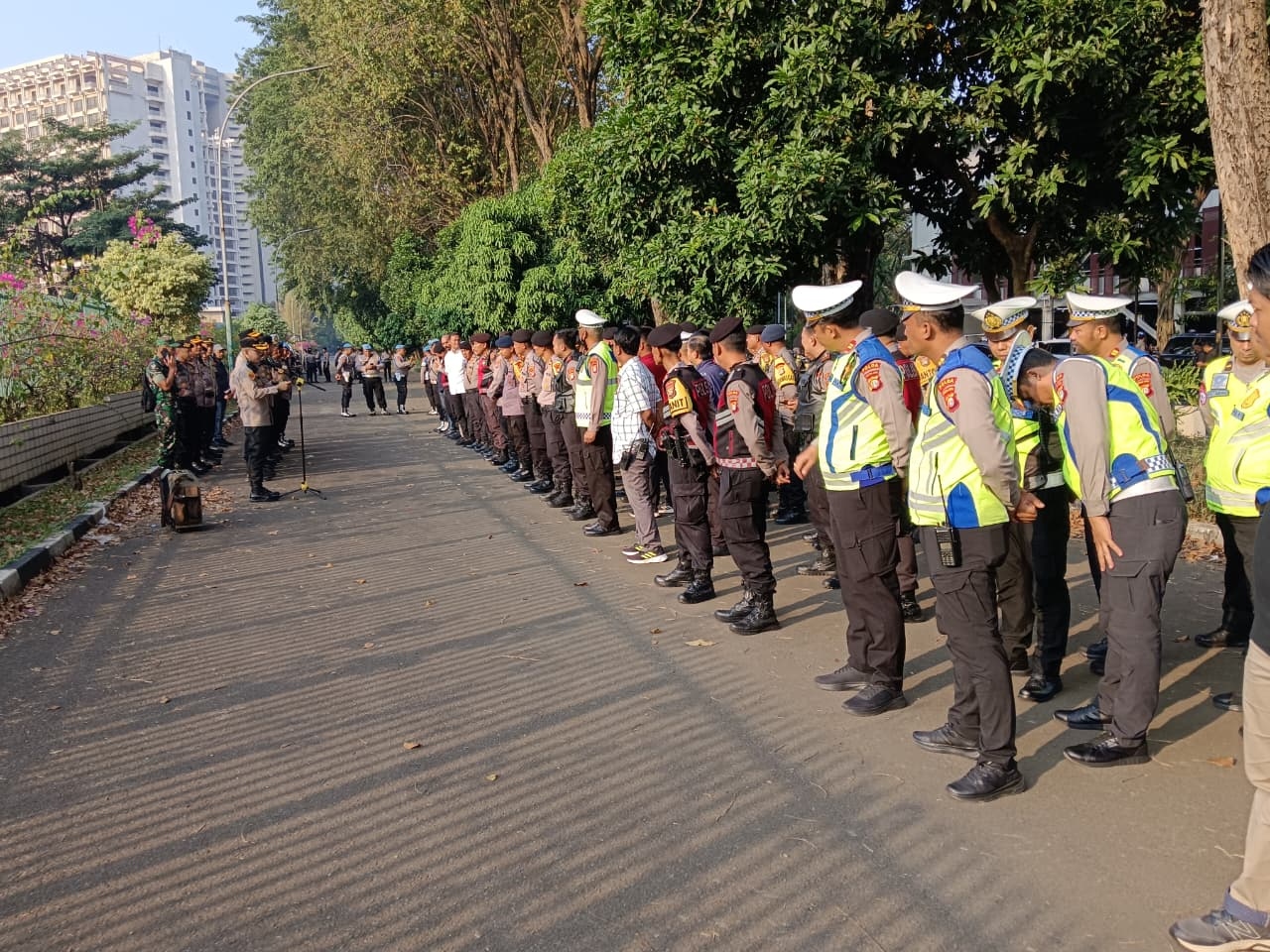 3.161 Personel Gabungan Disiagakan untuk Mengamankan Eksekusi Pengosongan Eks Hotel Sultan
