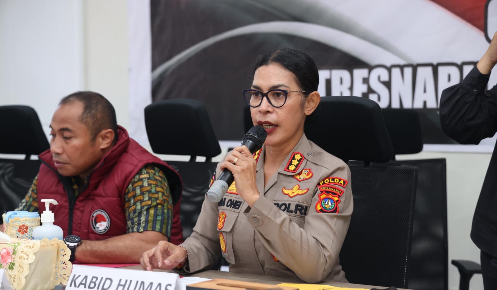 Ditresnarkoba Polda Kepri berhasil ungkap peredaran Narkotika jenis Ganja jaringan Aceh – Batam,