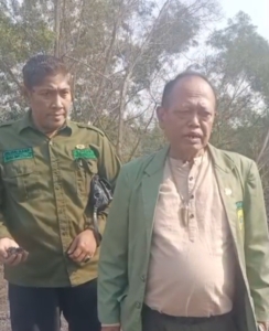 Ketua Umum LPLHK H. Yana Triyana, SE Tegaskan Akan Laporkan Dugaan Pembuangan Limbah ke Gakkum, Soroti Aktivitas di Lahan Milik Hj. Midi Desa Cicau