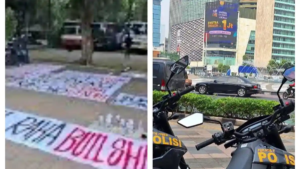 Mahasiswa UI Siapkan Aksi “Menuju Indonesia Bangkrut”, Aparat Mulai Siaga di Kawasan Bundaran HI