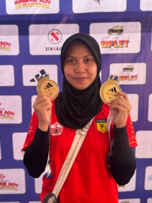 Polwan Korsabhara Baharkam Polri Raih Dua Medali Emas pada Kejuaraan Karate Internasional 2026