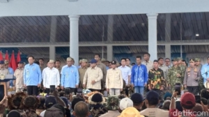 Prabowo Berkelakar Saat Sapa Panglima TNI dan Kapolri: Ada Prabowo dan Subiyanto, Susah Diganti