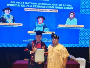 Harumkan Nama Daerah Pemuda Dabo Singkep Raih Gelar Magister Hukum dengan Predikat Cumlaude