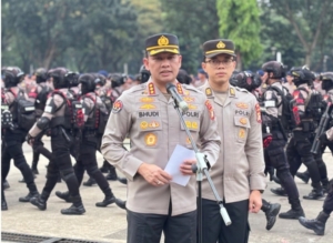 Sebanyak 4.151 Personel Gabungan Dikerahkan untuk Mengawal Aksi Mahasiswa di Jakarta Pusat