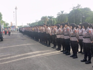 Sebanyak 4.131 Personel Gabungan Dikerahkan untuk Melayani dan Mengamankan Aksi Penyampaian Pendapat di Sejumlah Titik Jakarta
