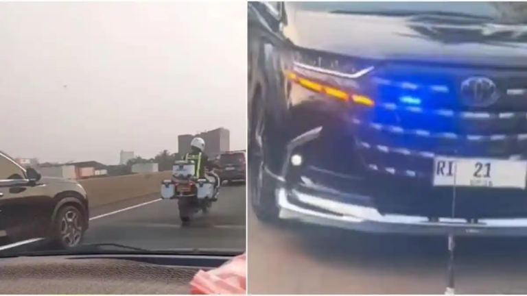 Viral Patwal RI 21 Terobos Kemacetan, Aksi Pengawalan Kendaraan Pejabat Kembali Jadi Sorotan Publik