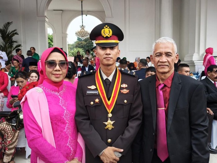 Ipda Harindra Raih Adhi Makayasa, Bangga Dapat Selamat Langsung dari Prabowo