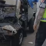 Kecelakaan Pikap di Tol Cipularang Purwakarta, 2 Pedagang Tahu Tewas