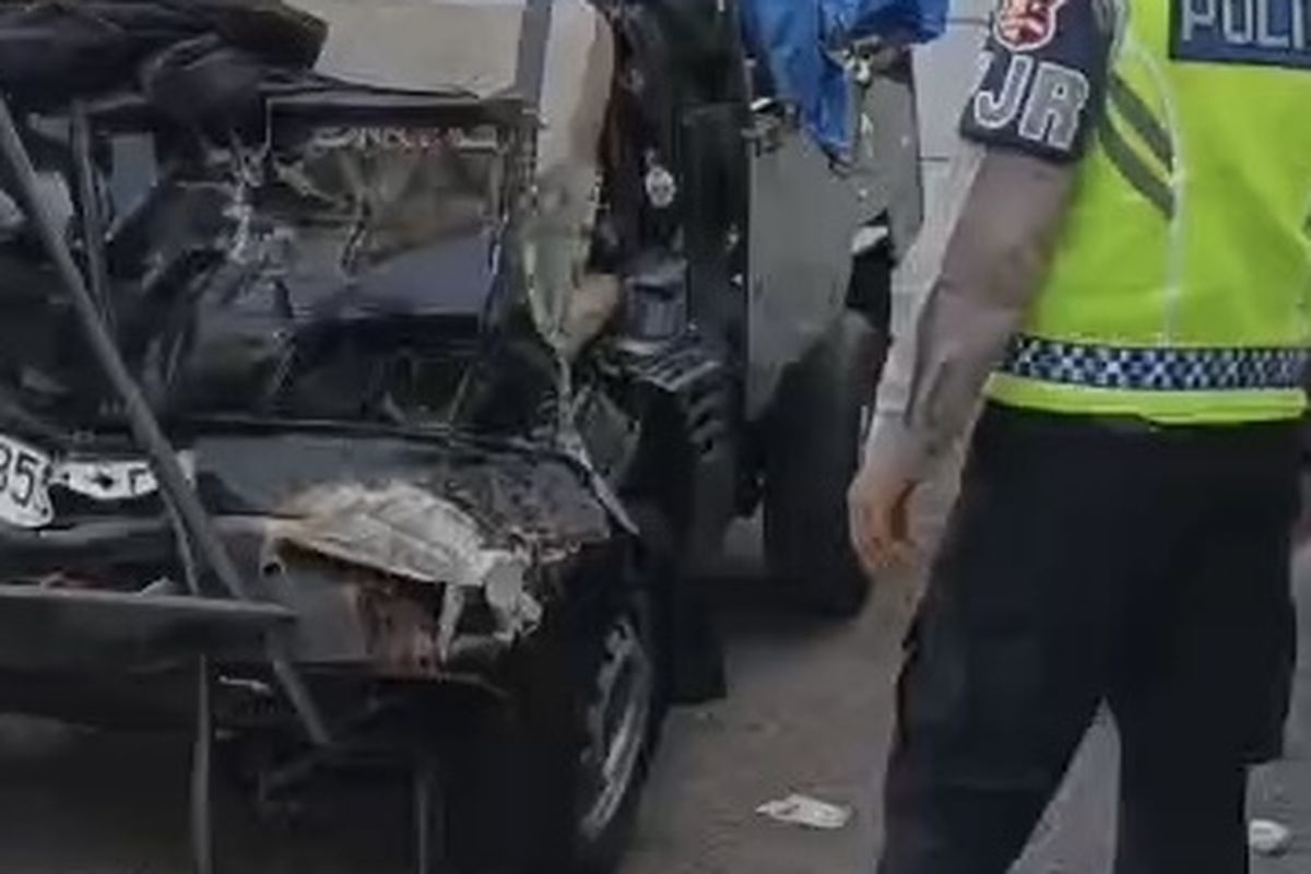 Kecelakaan Pikap di Tol Cipularang Purwakarta, 2 Pedagang Tahu Tewas