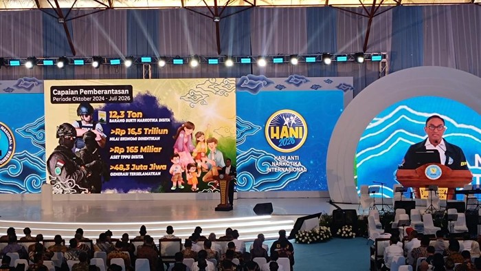 BNN Sita 12,3 Ton Narkotika Sejak Oktober 2024, Klaim Selamatkan 48,3 Juta Jiwa