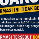 Korlantas Polri: Jangan Percaya Hoaks Polisi Akan Denda Rp 250 Ribu untuk Ban Gundul