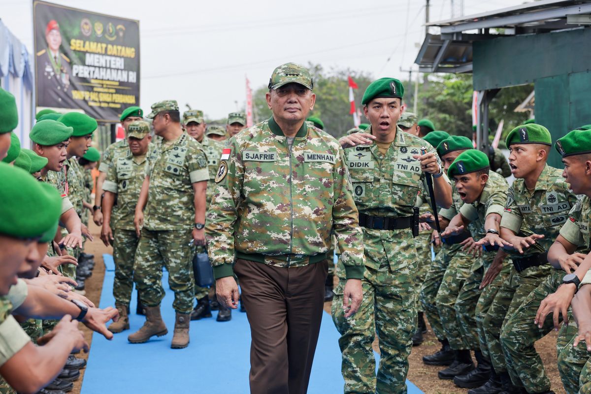 Menhan Sjafrie: Jadi Tentara Tidak untuk Gagah-gagahan