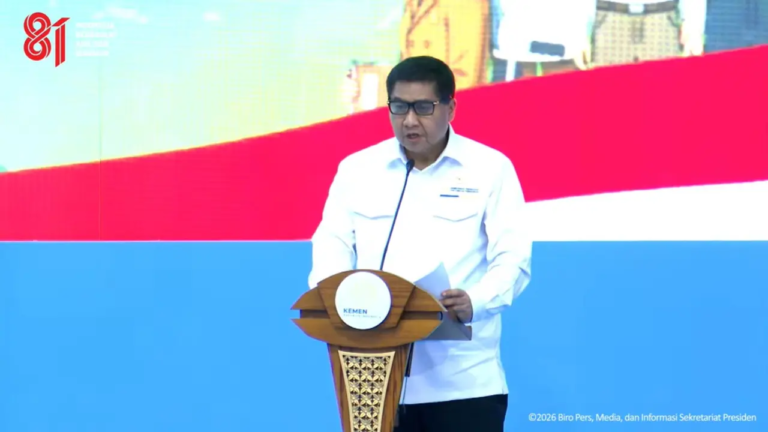 Momen Menteri Ara Panggil “Mas Bahlil Ganteng” di Depan Prabowo, Suasana Akad Massal KPR Jadi Cair