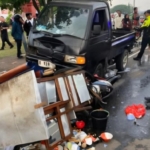 Pikap Tabrak Motor hingga Gerobak Bakso di Pakansari Bogor, 2 Orang Luka