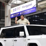 Sapa Prabowo di Stasiun Manggarai Jaksel Usai Naik Nusantara Explorer