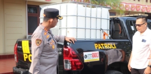 Antisipasi Karhutla, Polres Musi Rawas Sulap 13 Mobil Dinas Jadi Armada Pemadam