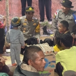 Polsek Kuwus Tembus Lokasi Pengungsian, Salurkan Bantuan dan Kawal Warga Terdampak Gempa