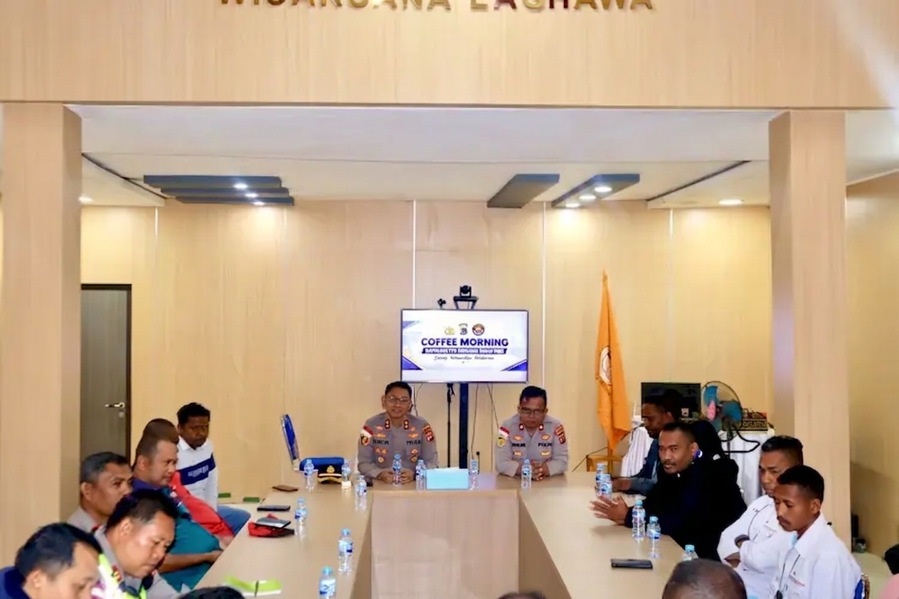 Kapolres TTS Bangun Sinergi dengan Wartawan, Perkuat Keterbukaan Informasi kepada Publik