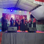 Warga Antusias Merayakan Malam puncak kemerdekaan
