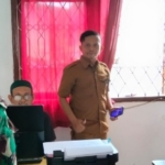 Komsos Anggota Koramil 1601/Indramayu di Kantor Kelurahan Bojong Sari, Perkuat Sinergi dan Keamanan Lingkungan