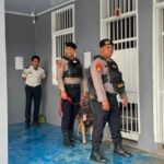Lapas Bandar Lampung Gandeng Unit K9 Polda Lampung untuk Perketat Razia di Blok Hunian