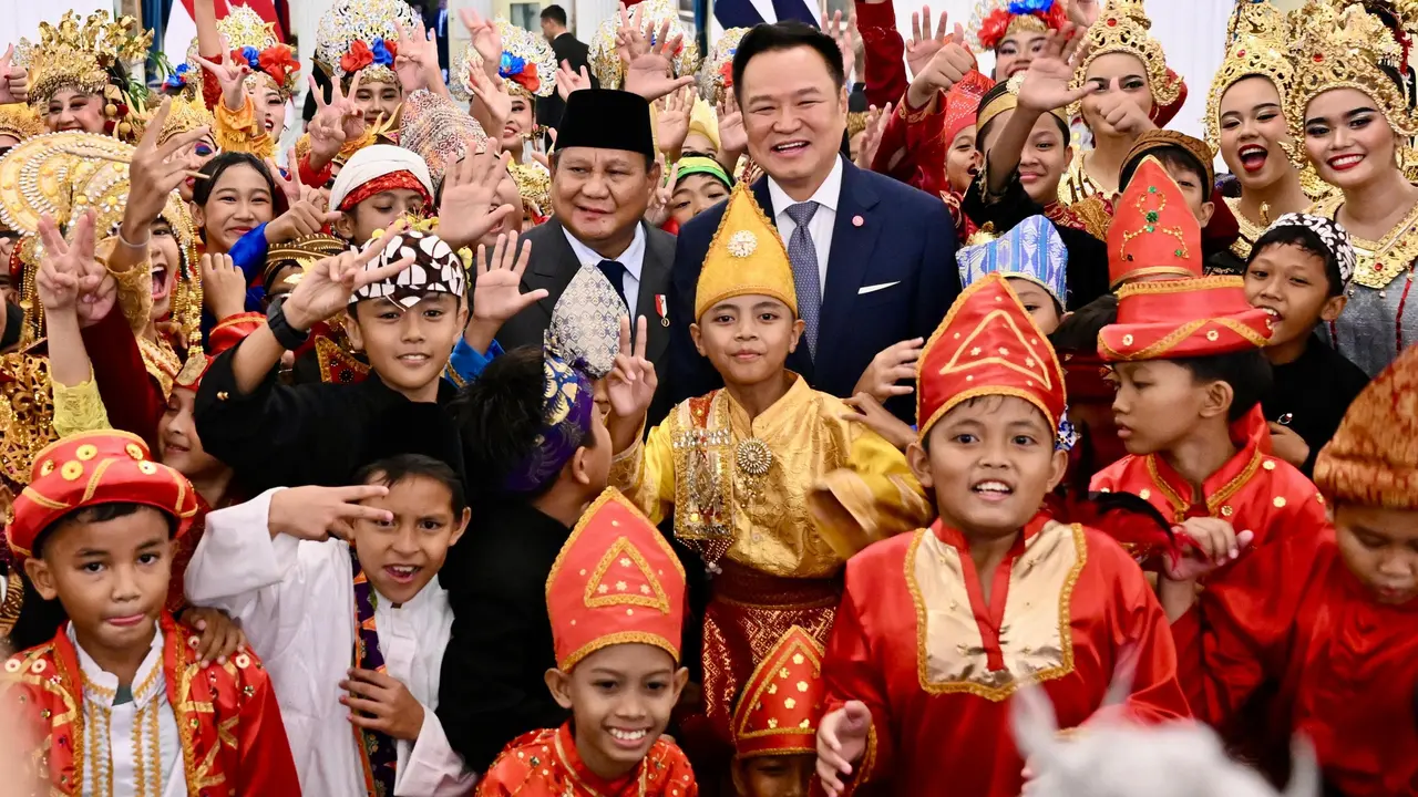 Melihat Jamuan Presiden Prabowo untuk Perdana Menteri Thailand di Istana Merdeka