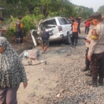 Mobil Panther Tertemper Kereta Api di Prabumulih, Empat Orang Meninggal dan Satu Kritis