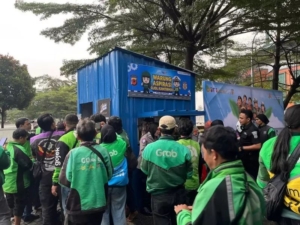 Polisi Hadirkan Warung Aspirasi untuk Ojol, Jadi Tempat Curhat Sekaligus Ngopi Gratis