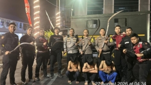Polisi Tangkap Tiga Pemuda Terlibat Tawuran di Bogor, Sejumlah Barang Bukti Diamankan