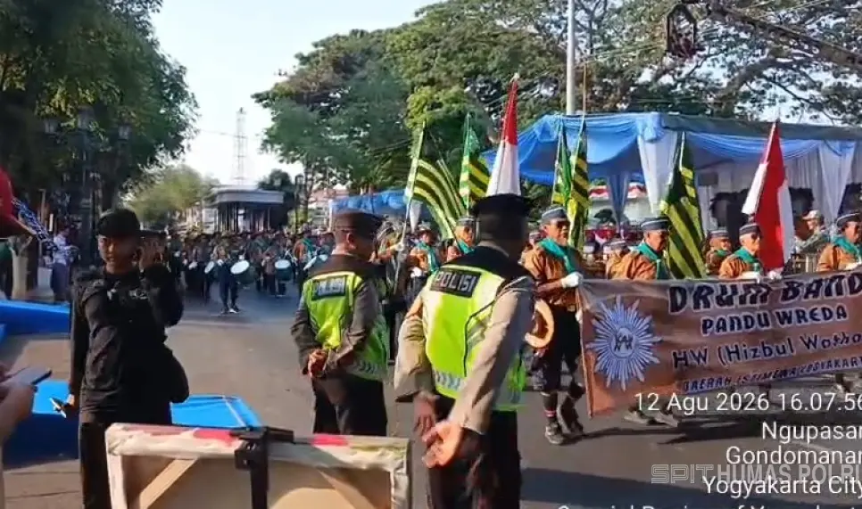 Polresta Yogyakarta Kerahkan Ratusan Personel Gabungan Amankan Parade Indonesia Inklusi di Malioboro