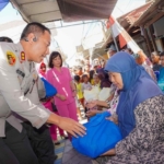 Polrestabes Surabaya Salurkan Paket Sembako Lewat Program Luthfie.Daily Berbagi
